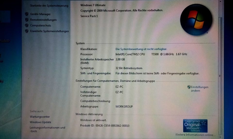 15" HP compaq NC8430 3 GB RAM Windows 7 in Braunschweig