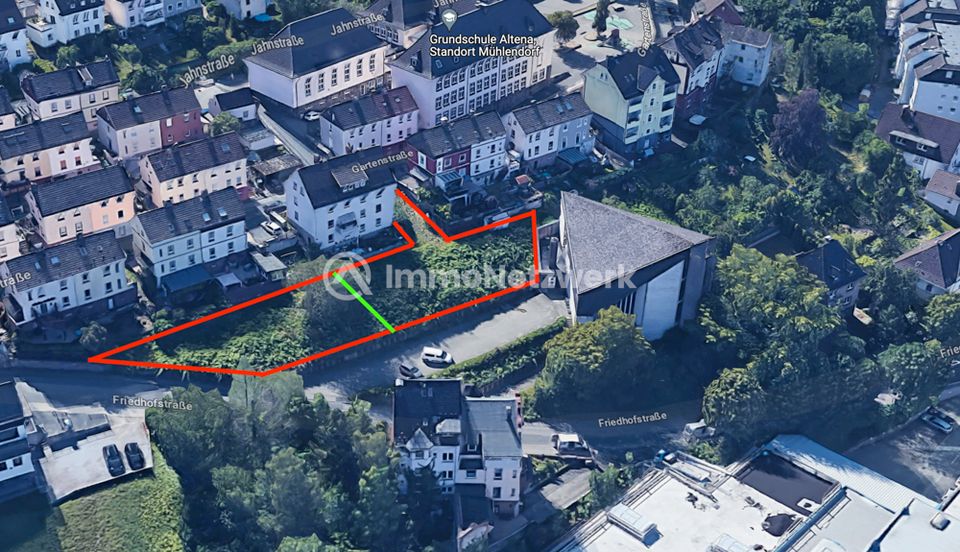 509 m² großes Baugrundstück in Altena in Altena