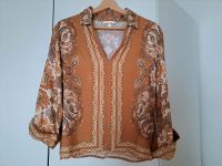 Neuwertige Bluse mit Paisleymuster in orange und braun / Orient Stuttgart - Rohracker Vorschau