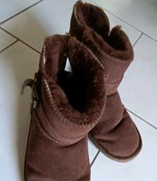 Lammfell Leder Boots Winterstiefel Gr. 38 Niedersachsen - Lehrte Vorschau