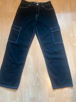 Bershka Cargo Hose Schwarz Bayern - Olching Vorschau
