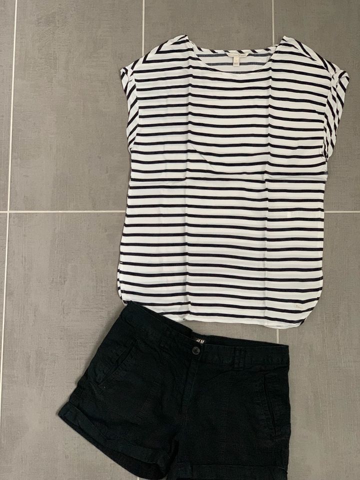 Set: 3 Shirts + Shorts/kurze Hose Gr. S in Hambühren