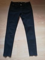 Zara Woman Jeans slim fit Acid Grunge 90er schwarz XS 34 S 36 Dresden - Blasewitz Vorschau