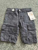 Neu! Mit Etikett Topomini Cargo Shorts kariert 110 blau Hessen - Schmitten Vorschau