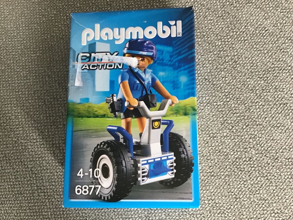 Playmobil Action Polizistin mit Balance-Racer in Kösching