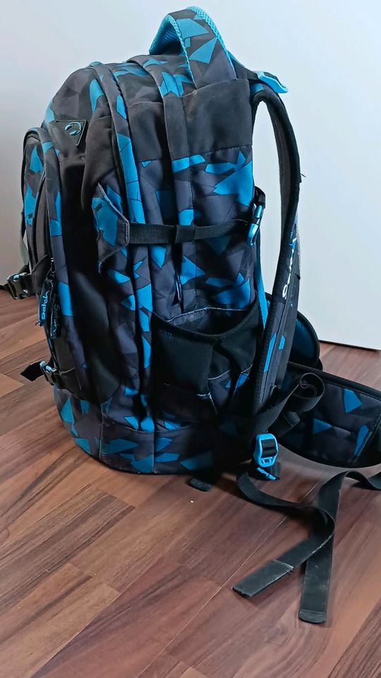 Satch Schulrucksack Schulranzen blau in Hösbach