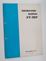 Instruktion Manual YAESU FT-707 / Amateurfunk Berlin - Friedenau Vorschau