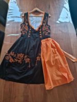 Dirndl schwarz / orange Niedersachsen - Blomberg Vorschau