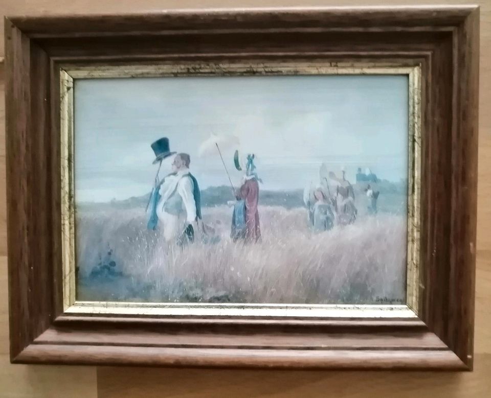 Ölgemälde von Carl Spitzweg "Der Sonntagsspaziergang" in Balingen