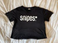 Schwarzes Snipes T-shirt mit weißem Logo Aufdruck Hannover - Linden-Limmer Vorschau