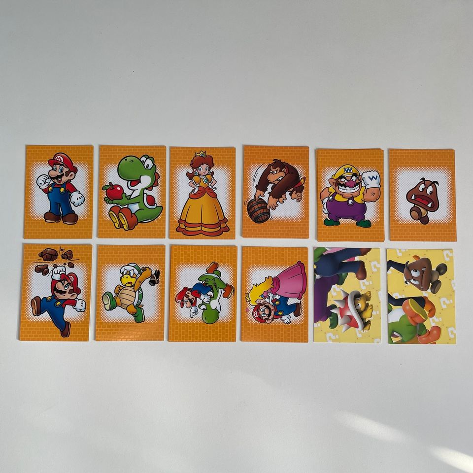 Panini Super Mario Trading Cards Karten einzeln Topauswahl!! in Aalen