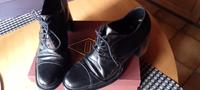 Leder-Halbschuhe Gr. 38, schwarz, COX, Schnuerer Blockabsatz, OVP Rheinland-Pfalz - Mülheim-Kärlich Vorschau