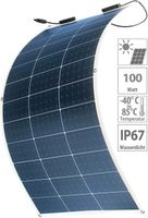 Statt 130,- € flexibles Solarpanel 1,4kg 100W *NEU*OVP*GARANTIE* Bayern - Osterhofen Vorschau