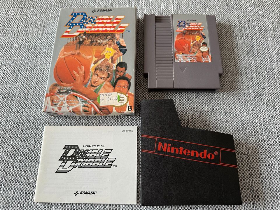 Double Dribble | OVP | CIB | Nintendo Entertainment System in Berlin