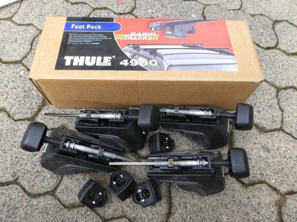 Thule Rapid Fußsatz 4900 4 Füße für Trägersystem in Gründau