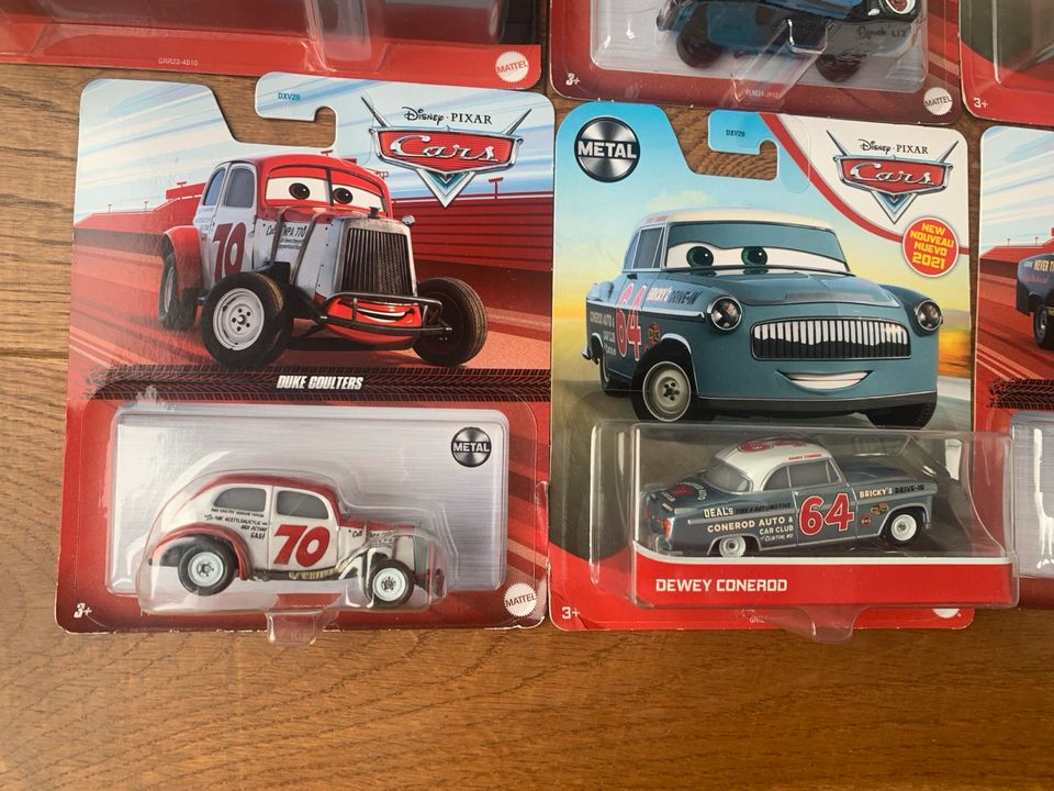 Disney Cars Pixar Hudson Hornet Oldtimer Autos Sammlung Mattel in Centrum