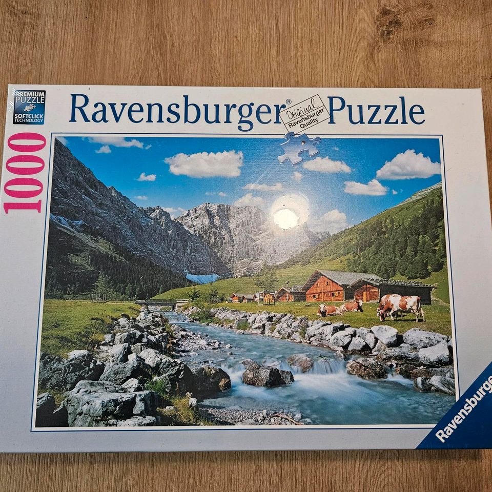 Ravensburger Puzzle Karwendelgebirge Österreich NEU 1000 Teile in Issum