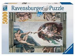 Ravensburger Puzzle 5000 Teile - Erschaffung Adams NEU in Schönbach