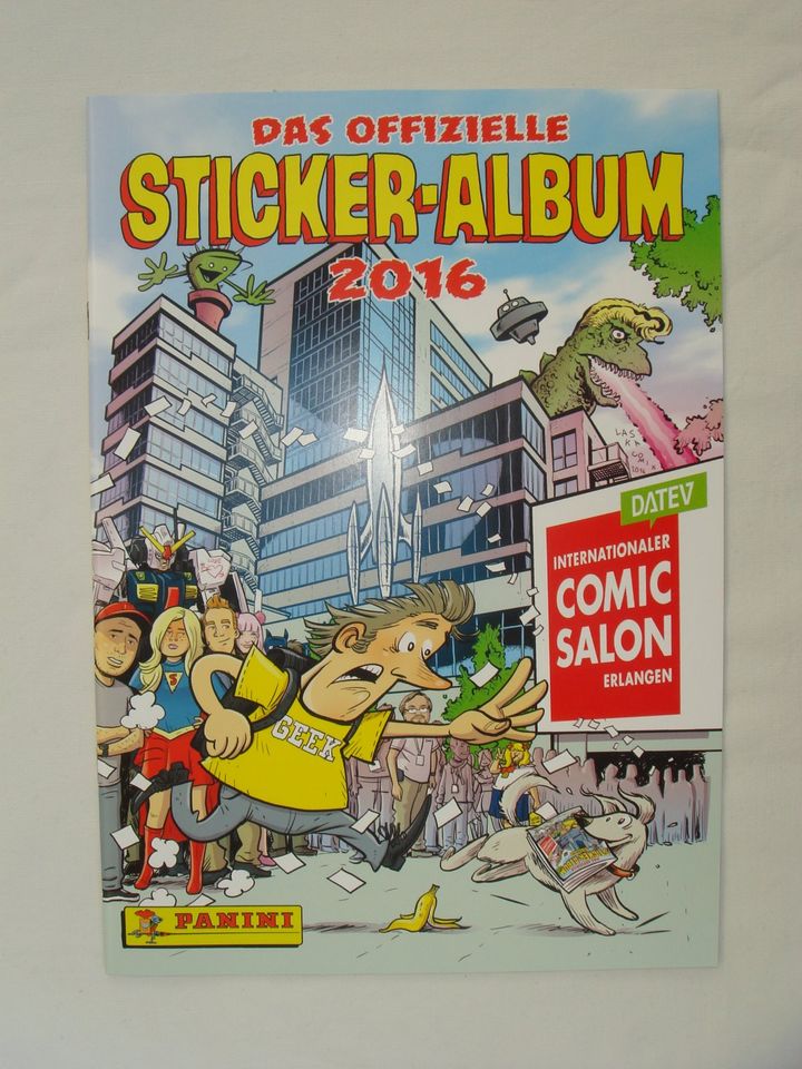 COMIC-SALON ERLANGEN 2016 - LEERALBUM + verschiedene lose STICKER in Geesthacht