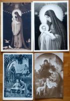 4 ältere AK mit Heiligenbildern, 20 ältere kleine Heiligenbilder Hessen - Eschborn Vorschau