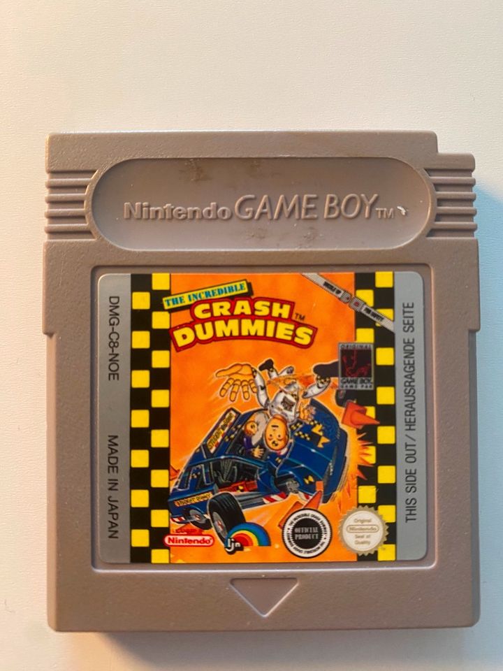 Nintendo Gameboy The Incredible Crash Dummies GB Game Boy in Wendorf