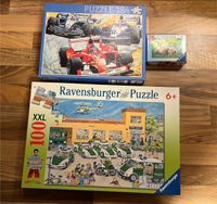 3 X PUZZLE Polizei Ravensburger XXL 100 +  Renn-Autos 184 T / 6+ Nürnberg (Mittelfr) - Südoststadt Vorschau