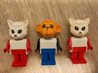 SET! Lego Fabuland 3 Figuren Katze Affe Großkopf retro Kult Oldie Schleswig-Holstein - Erfde Vorschau