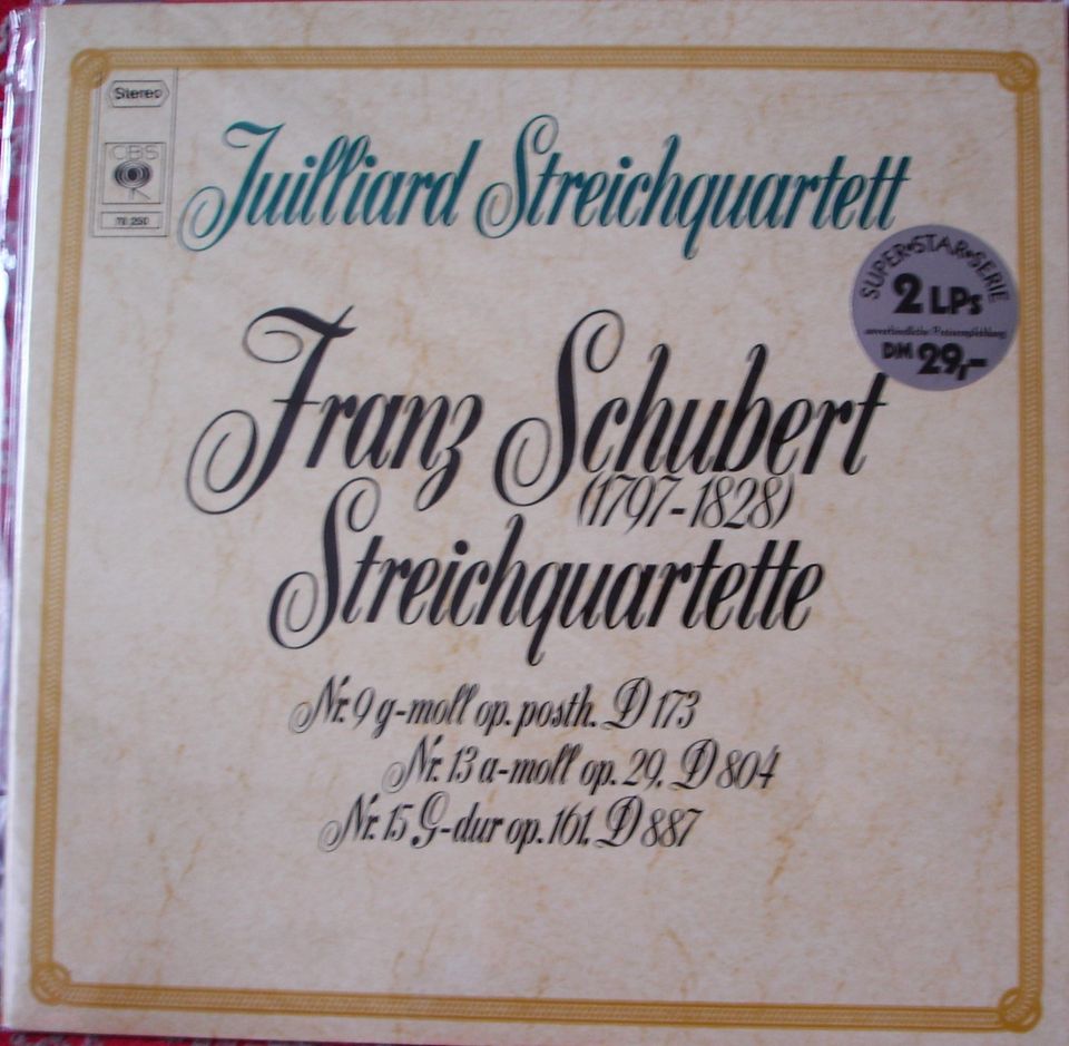 Beethoven Mozart Schubert Schumann Tschaikowsky: gewaschene LPs in Veitsbronn