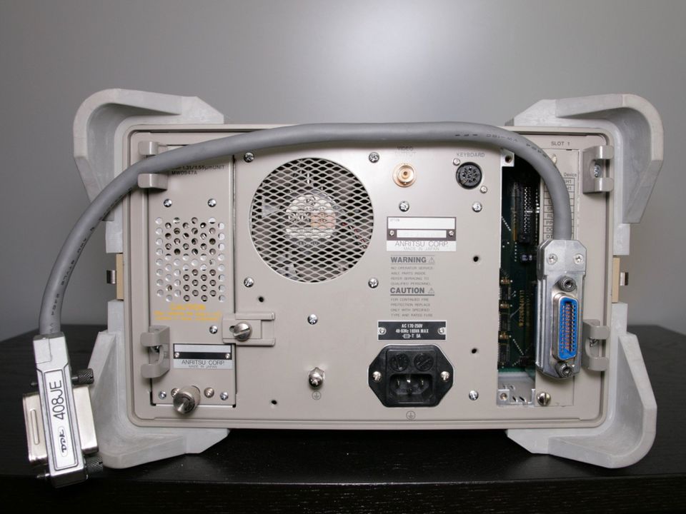 Anritsu Optical Time Domain Reflectometer MC9040A & RAM Card 512k in Ballenstedt