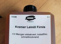 Kremer Leinöl-Firnis, 1 l, neu, ungeöffnet Stuttgart - Stuttgart-Süd Vorschau