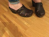 Clarks Damen Plateau-Pantolette/Clogs braun Größe 6 1/2 Nürnberg (Mittelfr) - Mitte Vorschau