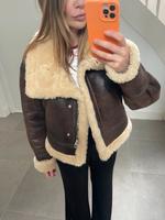 Zara Biker Jacke fell teddy 36 S braun Nordrhein-Westfalen - Leverkusen Vorschau