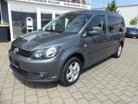 Volkswagen Caddy Maxi Soccer 7 Sitzer 2x Schiebetüren klima Bayern - Burgau Vorschau