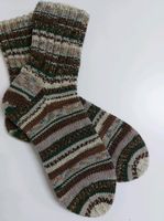 Wollsocken. Gr.45.Gestrickte Socken aus 8-fache Sockenwolle. Nordrhein-Westfalen - Warendorf Vorschau