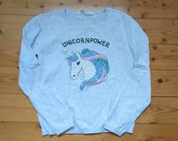 H&M Pulli Pullover Einhorn Glitzer Pailletten (Größe 146/152) Baden-Württemberg - Heidelberg Vorschau