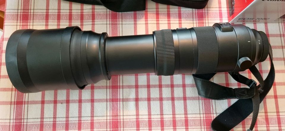 Canon Teleobjektiv Sigma 150-600mm F5-6.3 DG Sports in Tramm