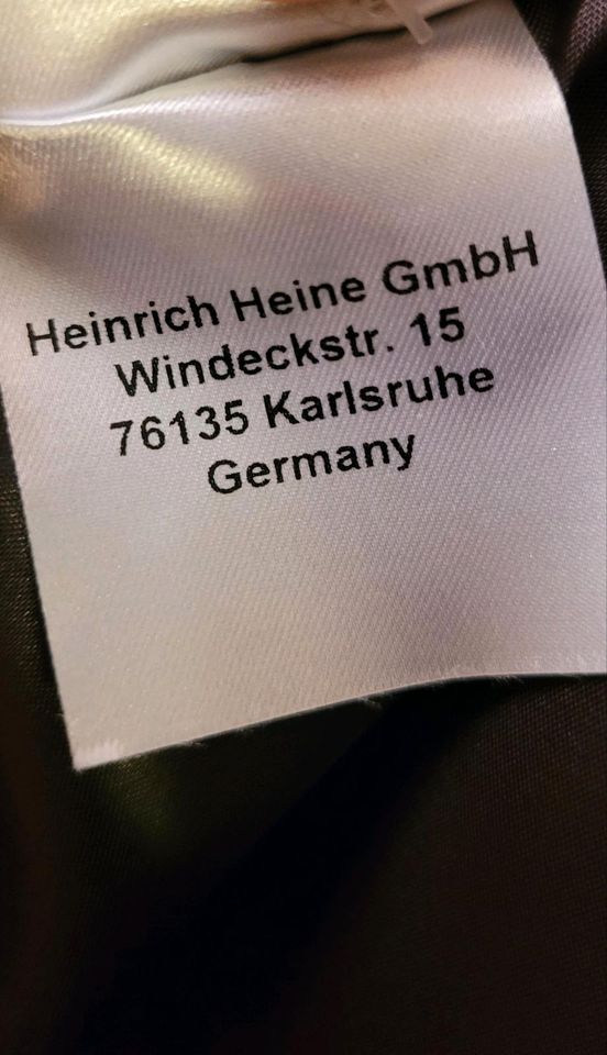 ❤️ Heine Damen Mantel Wolle Kaschmir Gr. 38 Best Connections ❤️ in Karlsruhe