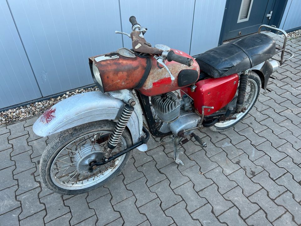MZ ES125/1 ES 125 1974 Motorrad DDR 250 150 M88 in Osterweddingen