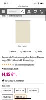 unbenutzt / Fenster Klemmrollo Thermo beige 100x150 cm Frankfurt am Main - Ostend Vorschau