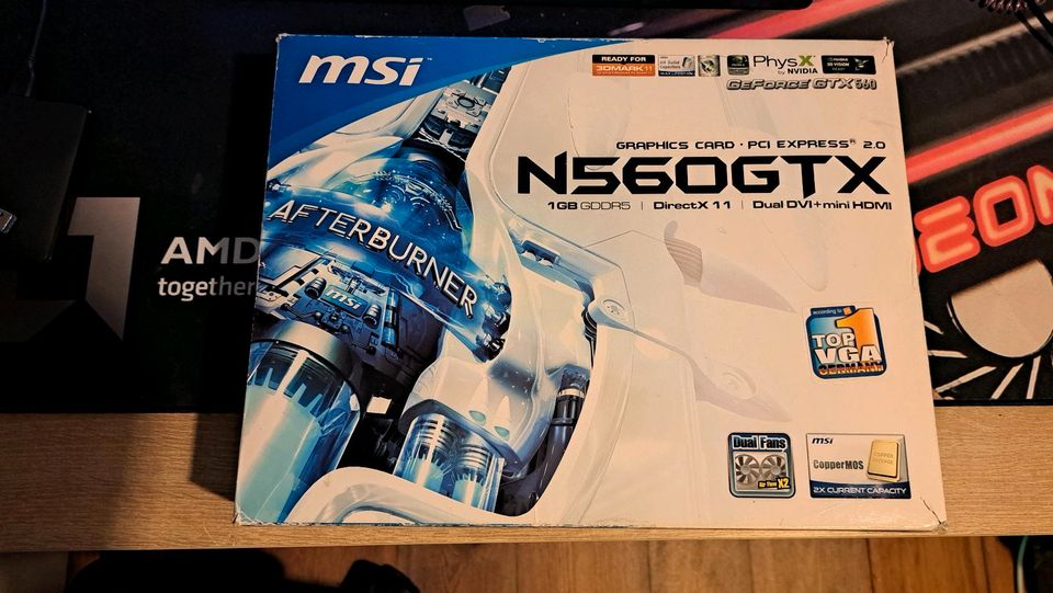 MSI GTX 560 1GB | OVP in Weißwasser