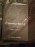 Ösenvorhänge, 2 x, breit 140 x 265, weinrot Schleswig-Holstein - Norderstedt Vorschau