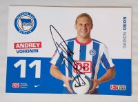 Hertha BSC Original Autogramm von Andrey Voronin, recht selten Friedrichshain-Kreuzberg - Friedrichshain Vorschau