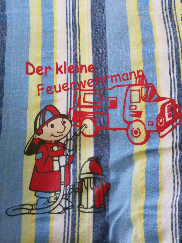 Jungen Hemd "Der kleine Feuerwehrmann" Gr. 104 in Wittichenau