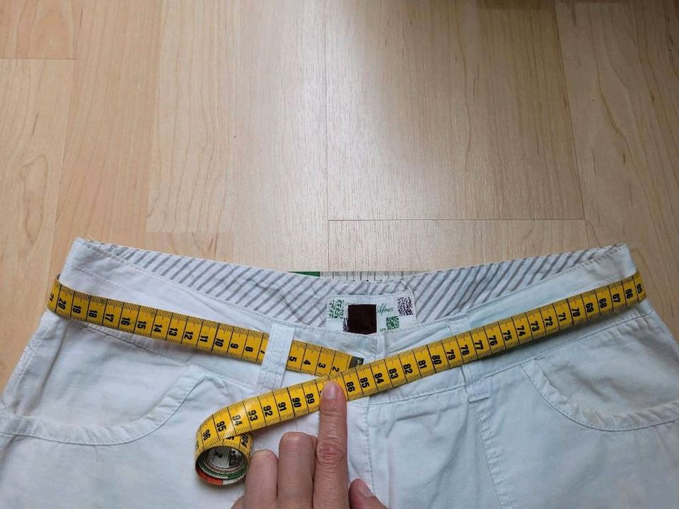 Kurze Hose Shorts in weiß in M/38 von TCM in Hochspeyer