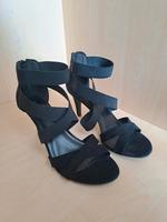 Schwarze Sandaletten High Heels 8cm Hessen - Groß-Gerau Vorschau