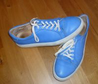 Hess natur öko sportiver Leder Sneaker Turn Halbschuhe Gr 41 blau Bayern - Olching Vorschau