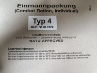 Einmannpackung Typ 4 Bayern - Schweinfurt Vorschau