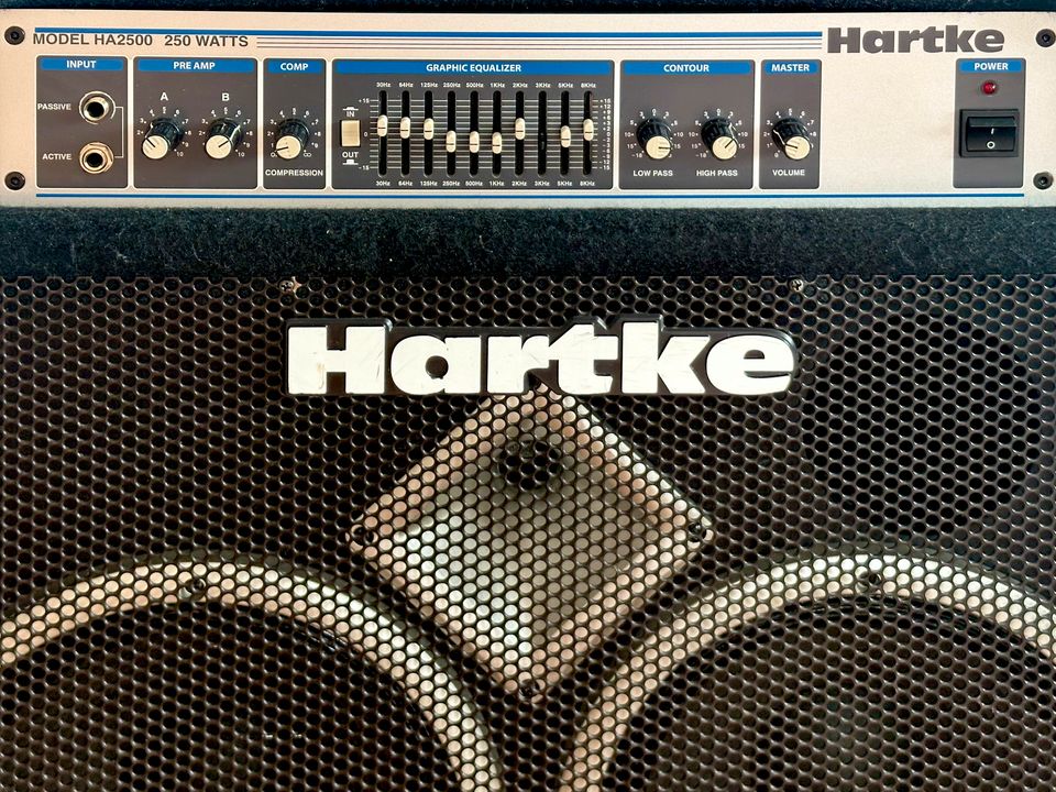 Hartke Bass Combo 2x10, Bassamp 2500, Verstärker, Box in Ulm