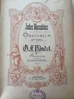 Klaviernoten - Händel - Judas Maccabäus - antik Rheinland-Pfalz - Koblenz Vorschau