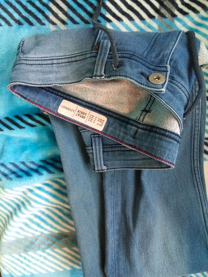 H.-Sweat-Jeans,Gr.52=36/34,Fb.Blau,Marke Livergy, NEU-UNGETRAGEN in Böblingen